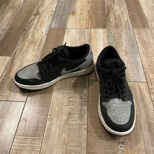 Worn Jordan 1 shadow golf